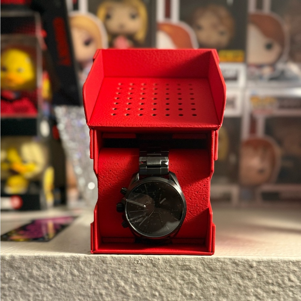 Diesel Men’s Black Watch DZ4537— Brand New**